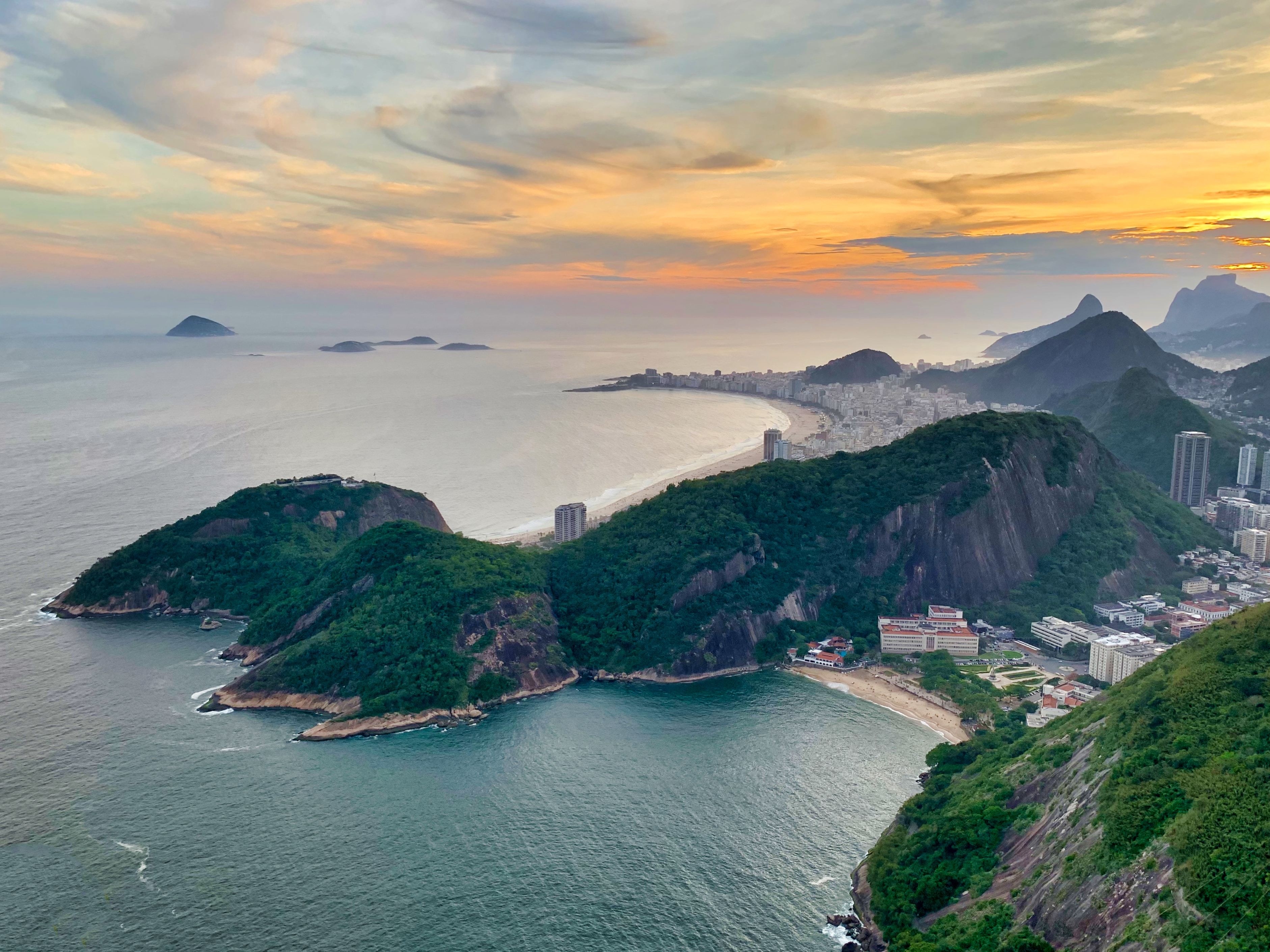 Photograph of coast in Rio de Janeiro